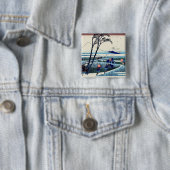 Katsushika Hokusai - Ejiri in der Provinz Suruga Button (Beispiel)