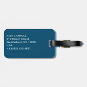 Katsushika Hokusai - Ejiri in der Provinz Suruga Gepäckanhänger (Rückseite horizontal)