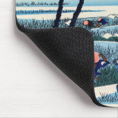 Katsushika Hokusai - Ejiri in der Provinz Suruga Mousepad (Ecke)