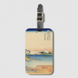 Katsushika Hokusai Enoshima in der Provinz Sagami Gepäckanhänger