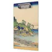 Katsushika Hokusai Enoshima in der Provinz Sagami Klemmbrett (Links)