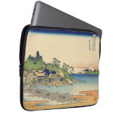 Katsushika Hokusai Enoshima in der Provinz Sagami Laptopschutzhülle (Vorne Rechts)