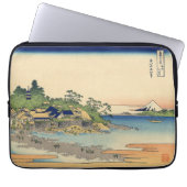 Katsushika Hokusai Enoshima in der Provinz Sagami Laptopschutzhülle (Vorderseite)