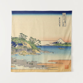 Katsushika Hokusai Enoshima in der Provinz Sagami Wandteppich