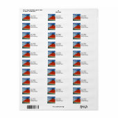 Katsushika Hokusai - feiner Wind, klarer Morgen (Vorne)