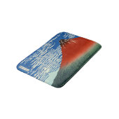 Katsushika Hokusai - feiner Wind, klarer Morgen Badematte (Schrägansicht)