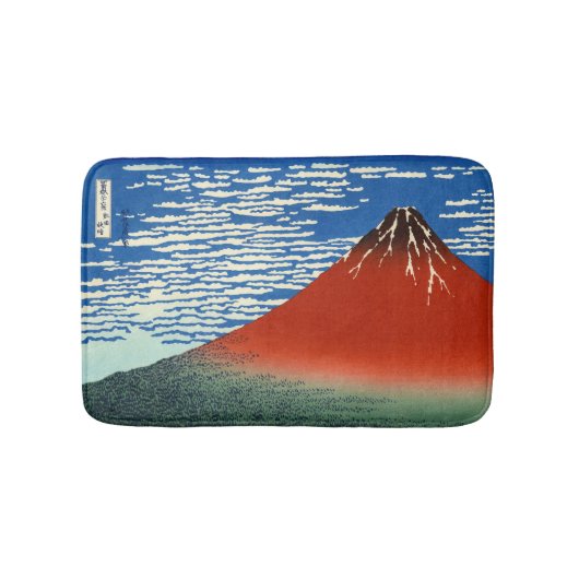 Katsushika Hokusai - feiner Wind, klarer Morgen Badematte (Vorderseite)