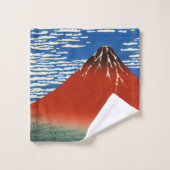 Katsushika Hokusai - feiner Wind, klarer Morgen Badhandtuch Set (Waschlappen)