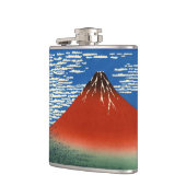 Katsushika Hokusai - feiner Wind, klarer Morgen Flachmann (Links)