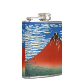 Katsushika Hokusai - feiner Wind, klarer Morgen Flachmann (Rechts)