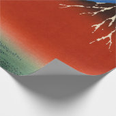 Katsushika Hokusai - feiner Wind, klarer Morgen Geschenkpapier (Ecke)