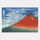 Katsushika Hokusai - feiner Wind, klarer Morgen Geschenkpapier Set (Vorderseite 3)
