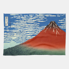 Katsushika Hokusai - feiner Wind, klarer Morgen Geschirrtuch
