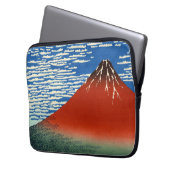 Katsushika Hokusai - feiner Wind, klarer Morgen Laptopschutzhülle (Vorderseite Links)