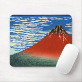 Katsushika Hokusai - feiner Wind, klarer Morgen Mousepad (Mit Mouse)