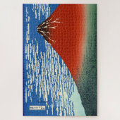 Katsushika Hokusai - feiner Wind, klarer Morgen Puzzle (Vertikal)