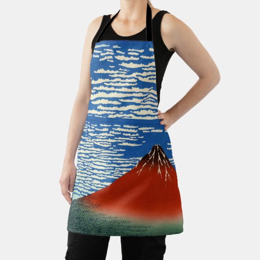 Katsushika Hokusai - feiner Wind, klarer Morgen Schürze (InSitu)