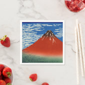 Katsushika Hokusai - feiner Wind, klarer Morgen Serviette (Beispiel)