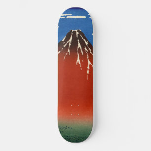 Katsushika Hokusai - feiner Wind, klarer Morgen Skateboard