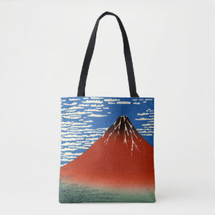 Katsushika Hokusai - feiner Wind, klarer Morgen Tasche