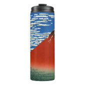 Katsushika Hokusai - feiner Wind, klarer Morgen Thermosbecher (Vorderseite)