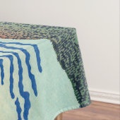 Katsushika Hokusai - feiner Wind, klarer Morgen Tischdecke (Beispiel)