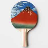 Katsushika Hokusai - feiner Wind, klarer Morgen Tischtennis Schläger (Rückseite)