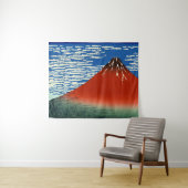 Katsushika Hokusai - feiner Wind, klarer Morgen Wandteppich (Beispiel (Horizontal))