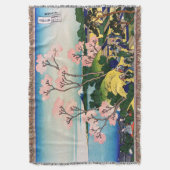 Katsushika Hokusai - Gotenyama, Tokaido, Shinagawa Decke (Vorderseite Vertikal)