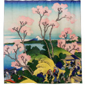 Katsushika Hokusai - Gotenyama, Tokaido, Shinagawa Duschvorhang (Vorderseite)