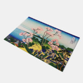 Katsushika Hokusai - Gotenyama, Tokaido, Shinagawa Fußmatte (Schrägansicht)