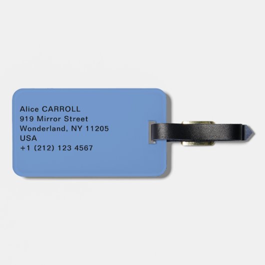 Katsushika Hokusai - Gotenyama, Tokaido, Shinagawa Gepäckanhänger (Rückseite horizontal)