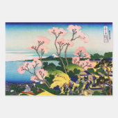 Katsushika Hokusai - Gotenyama, Tokaido, Shinagawa Geschenkpapier Set (Vorderseite 3)