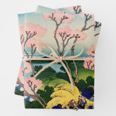 Katsushika Hokusai - Gotenyama, Tokaido, Shinagawa Geschenkpapier Set (Beispiel)