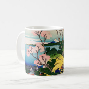 Katsushika Hokusai - Gotenyama, Tokaido, Shinagawa Kaffeetasse