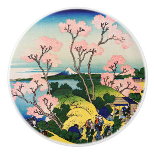 Katsushika Hokusai - Gotenyama, Tokaido, Shinagawa Keramikknauf