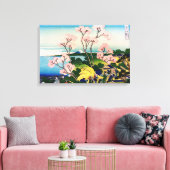 Katsushika Hokusai - Gotenyama, Tokaido, Shinagawa Leinwanddruck (Insitu (Wohnzimmer))