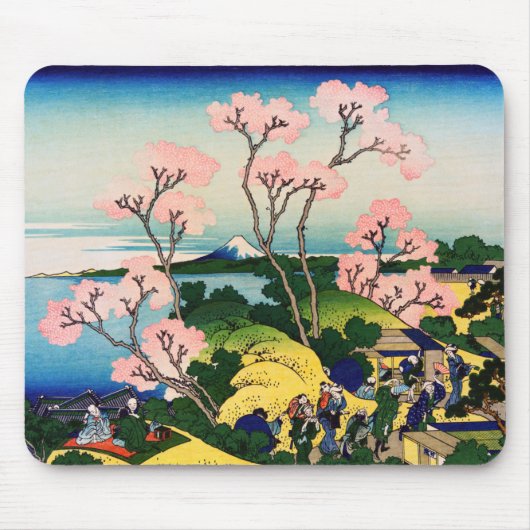 Katsushika Hokusai - Gotenyama, Tokaido, Shinagawa Mousepad