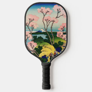 Katsushika Hokusai - Gotenyama, Tokaido, Shinagawa Pickleball Schläger