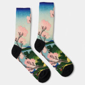 Katsushika Hokusai - Gotenyama, Tokaido, Shinagawa Socken (Rechts)