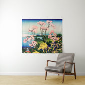 Katsushika Hokusai - Gotenyama, Tokaido, Shinagawa Wandteppich (Beispiel (Horizontal))