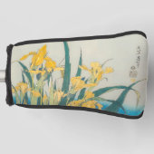Katsushika Hokusai - Grasshopper und Iris Golf Headcover (Vorderseite)