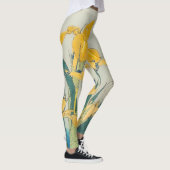 Katsushika Hokusai - Grasshopper und Iris Leggings (Rechts)