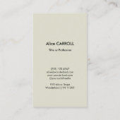 Katsushika Hokusai - Grasshopper und Iris Visitenkarte (Rückseite)