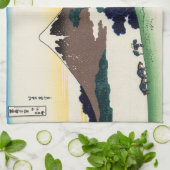 Katsushika Hokusai - Inume pass, Provinz Kai Geschirrtuch (Gefaltet)