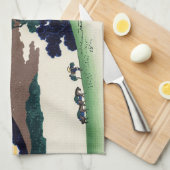 Katsushika Hokusai - Inume pass, Provinz Kai Geschirrtuch (Viertel Falte)