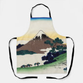 Katsushika Hokusai - Inume pass, Provinz Kai Schürze (Vorderseite)