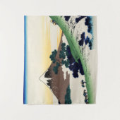 Katsushika Hokusai - Inume pass, Provinz Kai Wandteppich (Vorderseite)