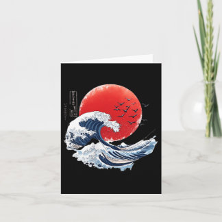 Katsushika Hokusai Japanisch Great Wave Men Women  Karte