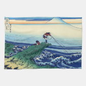 Katsushika Hokusai - Kajikazawa in der Provinz Kai Geschirrtuch (Horizontal)